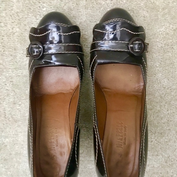 Joy&Peace Dark Burgundy Color Heels - Picture 3 of 6